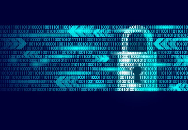 cybersecurity data padlock