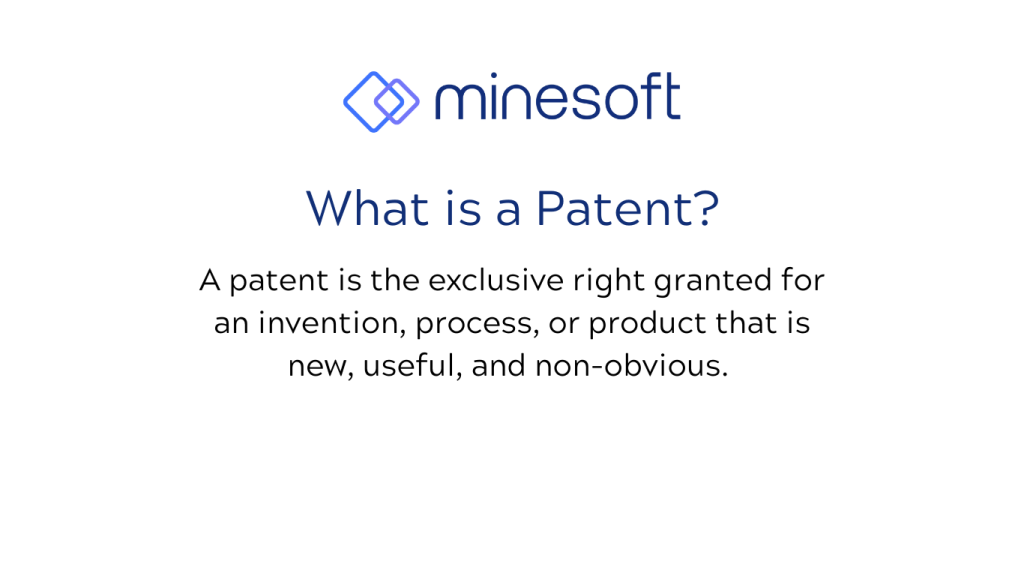 Patent definition and meaning